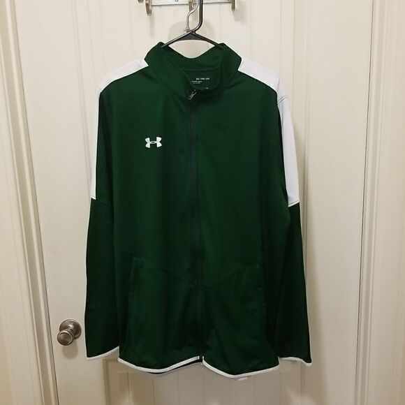 Under Armour Rival Knit Full Zip up Jacket Mens sz XXL - Picture 3 of 6